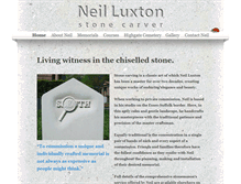 Tablet Screenshot of neilluxton.co.uk